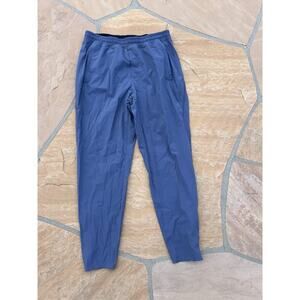 Lululemon Men’s Large Pace Maker Track Pant Blue Athletic Yoga Casual M5ARGS CC